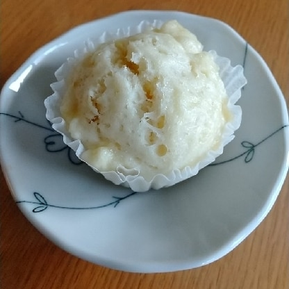 我が家の大さじは小さいようです。次回はもう少し甘味を足してみます。もちもち食感好きです♪